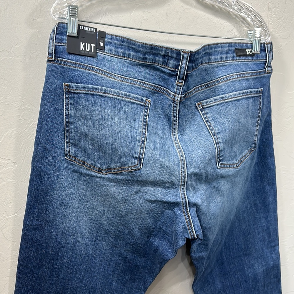 Kut from the Kloth Blue Boyfriend Jeans - Picture 9 of 15
